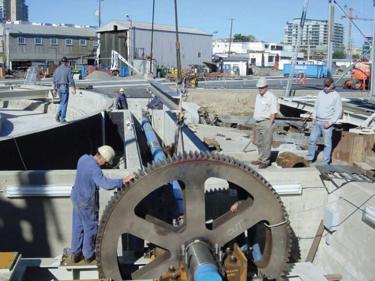Point Hope Maritime Marine Railway Upgrade – Installation of Bull Gear Drive Shaft
