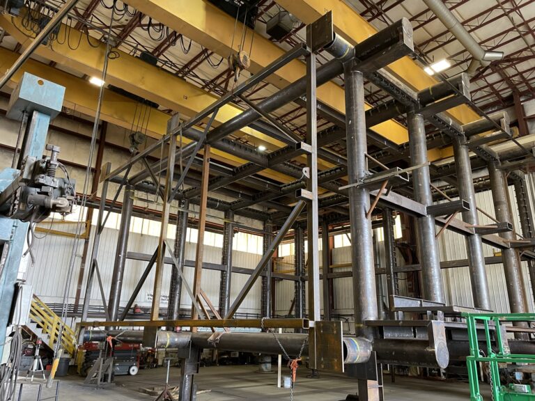 TMP Screen Frame – Fabricated in Bay 4 of Sidney Shop