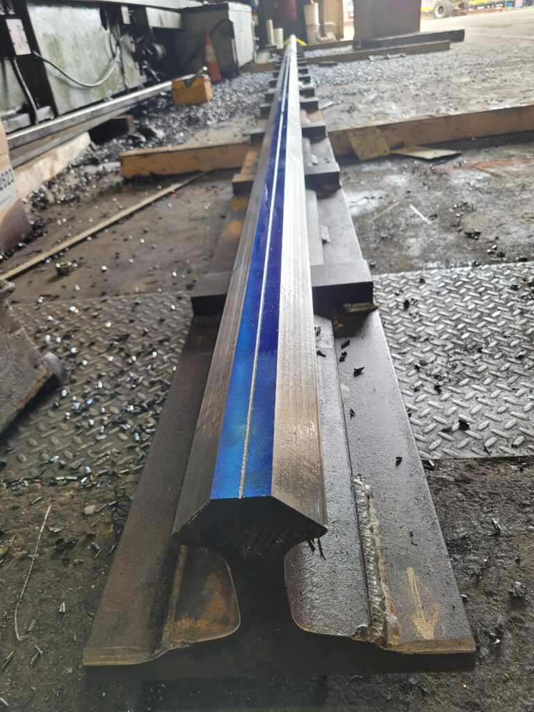 40’ Log Carriage Rail – Machined
