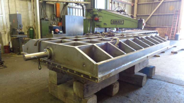 Penstock Gate – Finished Duplex 2205 Gate with Bronze Wear Strips