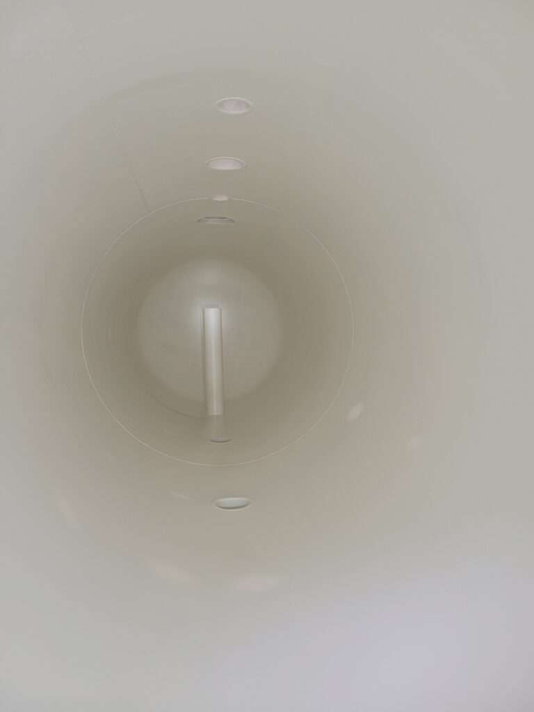 Inside photo of Condensate Tank showing the Interior Coating